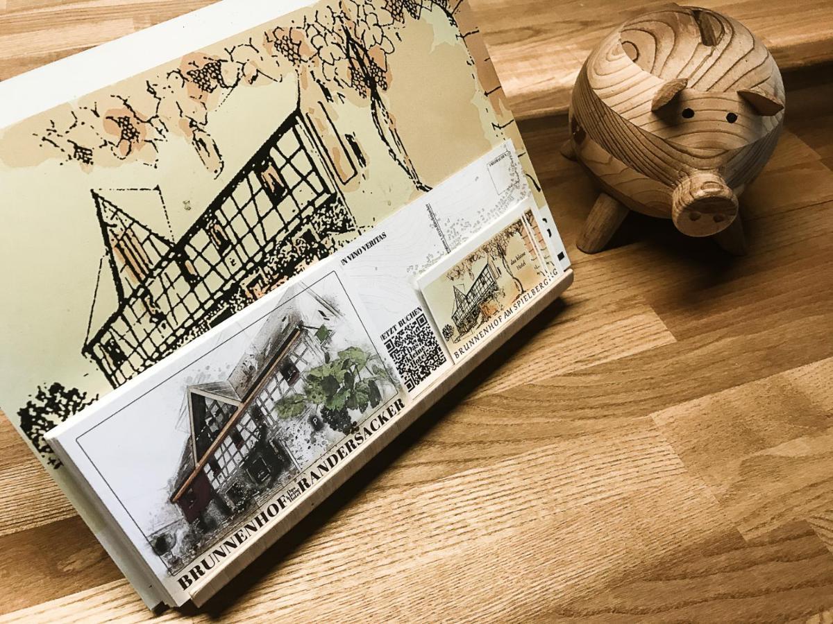 Brunnenhof Randersacker - Das Kleine Hotel Eksteriør billede