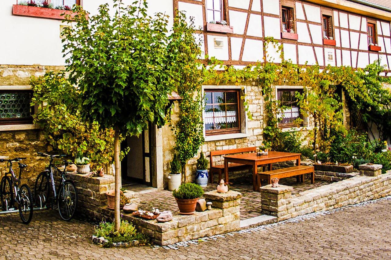 Brunnenhof Randersacker - Das Kleine Hotel Eksteriør billede